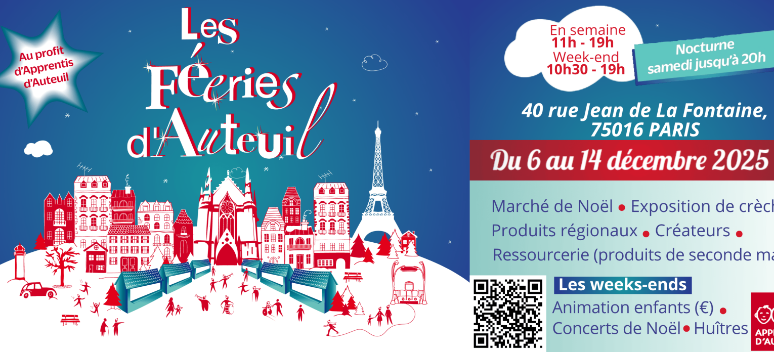 Bannière Féeries d'Auteuil 2025