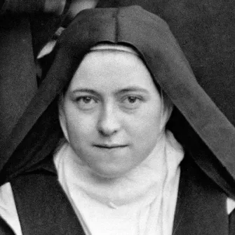 Portrait de Ste thérèse en habit de carmelite